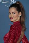 Ariadne Artiles con un look en rojo