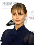Heidi Klum con un flequillo de mechones