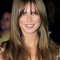 Heidi Klum de castaña