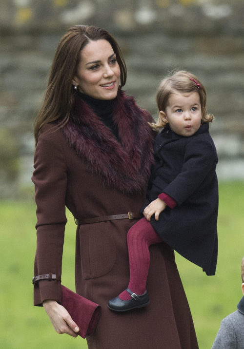 Kate Middleton muy natural el día de Navidad