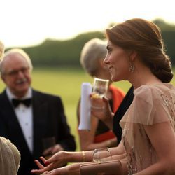 Kate Middleton con un recogido romántico
