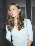 Kate Middleton con una voluminosa melena de ondas