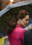 Kate Middleton con una coleta formal