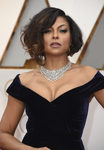 Taraji P. Henson con una melena bob de ondas voluminosas