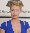 Iggy Azalea con una corona de trenza