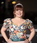 Natalia Roig con un peinado muy particular