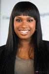 Jennifer Hudson con flequillo recto