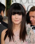Sandra Bullock con flequilo recto