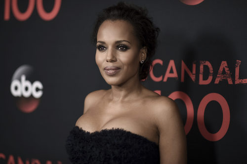 Kerry Washington con recogido