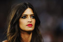 Sara Carbonero apuesta por los labios rojos