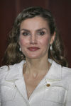 La Reina Letizia con una trenza diadema