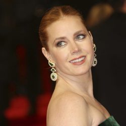 Amy Adams con un recogido pulido