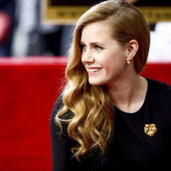 Amy Adams opta por un peinado con ondas marcadas