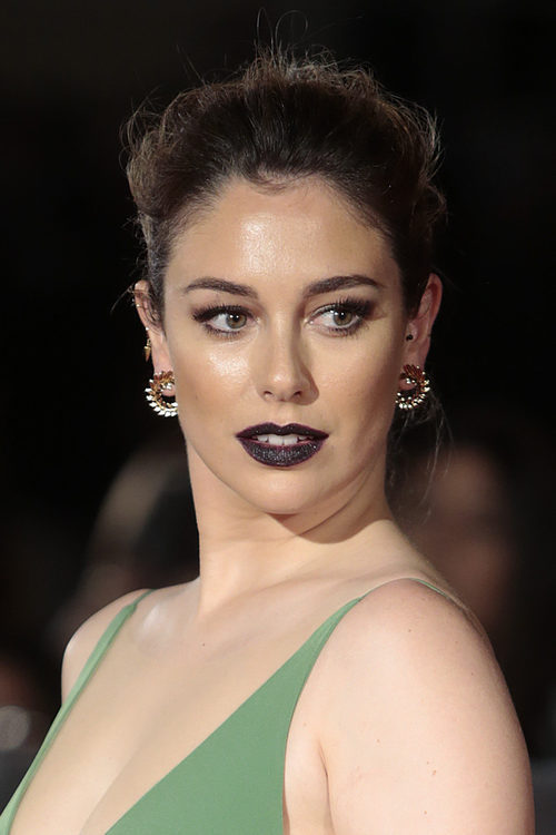 Blanca Suárez arriesga con el negro para los labios
