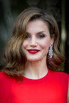 La Reina Letizia con el pelo ondulado