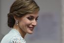 La Reina Letizia en la comunión de su hija la Infanta Sofía