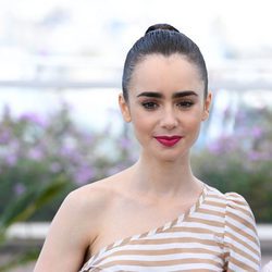 Lily Collins en el  Festival de Cannes 2017