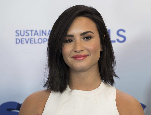 Demi Lovato fan de las cejas arqueadas