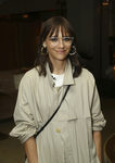 Radisha Jones con melena midi con flequillo recto