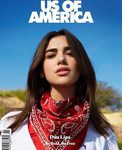 Dua Lipa natural y con los labios rosas