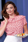 Miranda Kerr con un maquillaje romántico