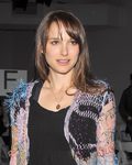 Natalie Portman con flequillo abierto