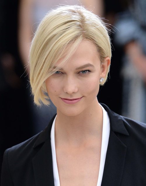 Karlie Kloss con melena bob lisa