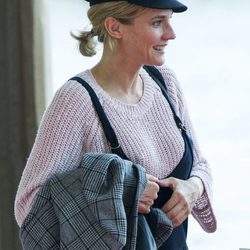 Diane Kruger llegando a Venecia para asistir a la Mostra 2017 sin nada de maquillaje