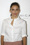 Elena Anaya luce bronceado en la presentación de un perfume de Adolfo Domínguez