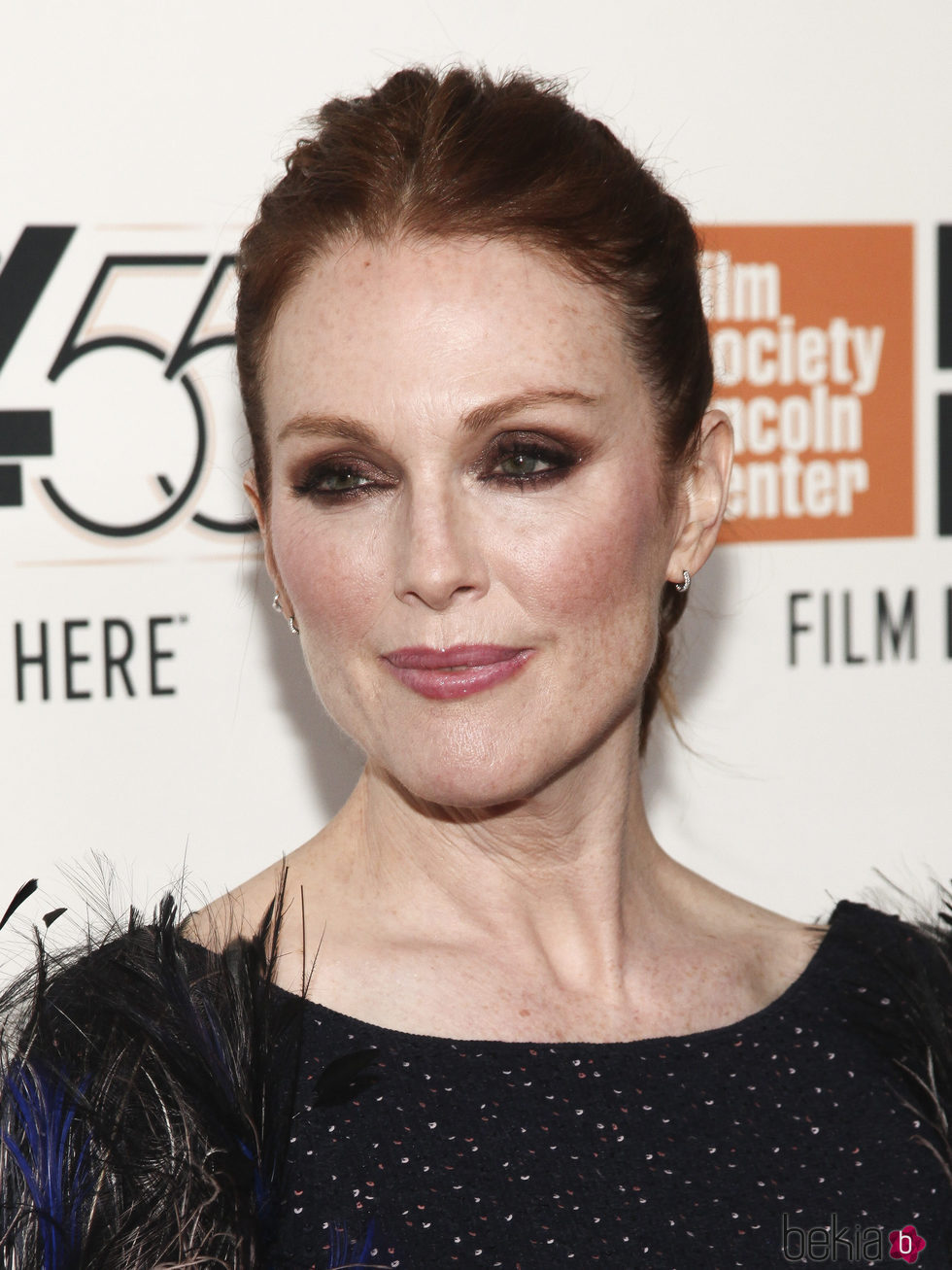 El exceso de colorete de Julianne Moore en la premiere de 'Wonderstruck' 