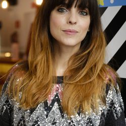 Leticia Dolera con cabello estilo 'Ombré' en la presentación de 'Supernenas Cartoon Network'