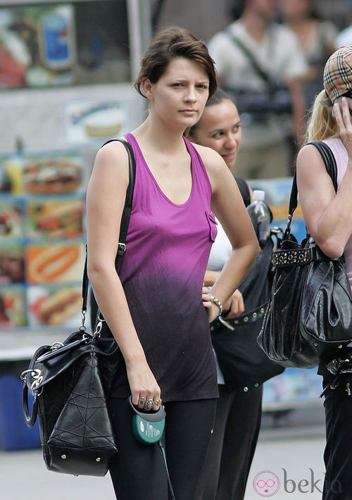 Mischa Burton sin maquillaje