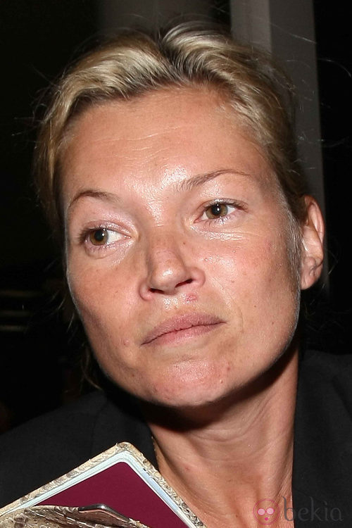 Kate Moss sin maquillaje