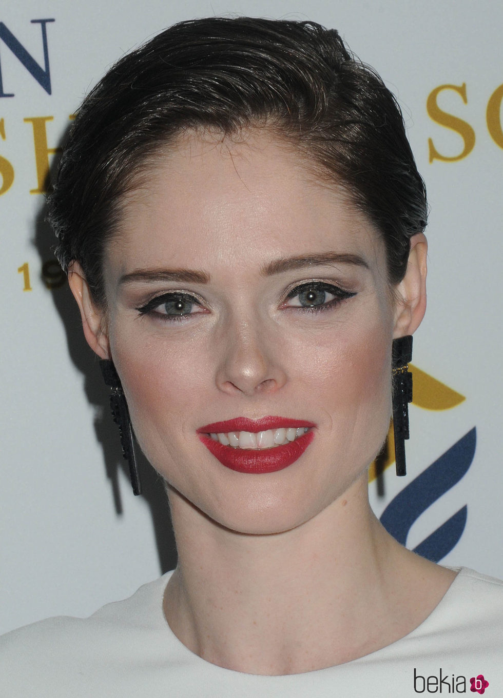 Coco Rocha con su abundante iluminador
