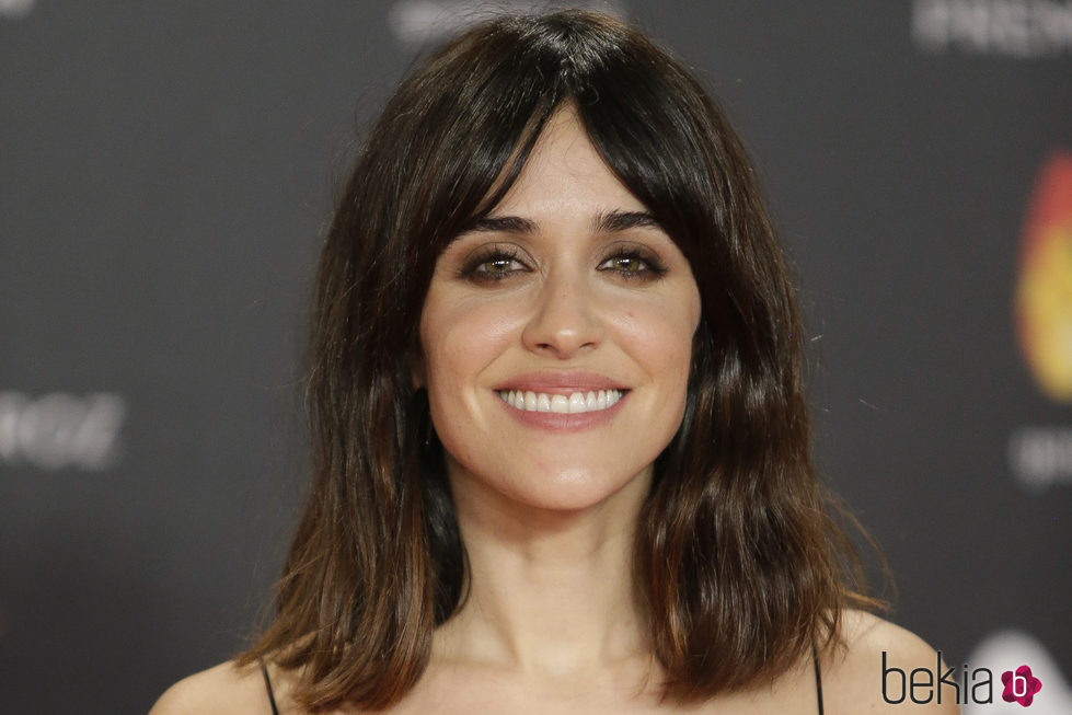 Macarena García con un maquillaje natural en los premios Feroz 2018