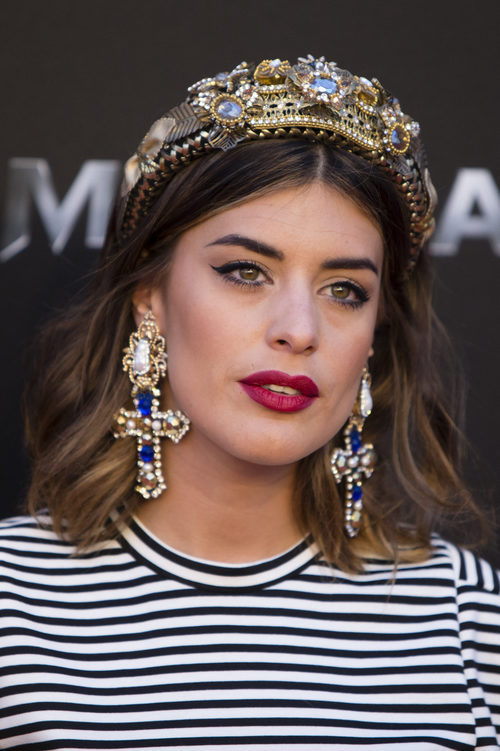 Dulceida, en la premiere de la película "La Momia"