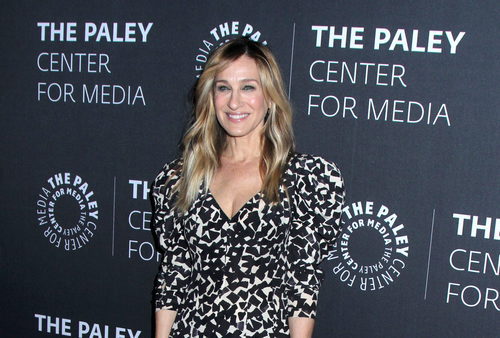 Sarah Jessica Parker con la melena suelta en el estreno de 'Divorce'