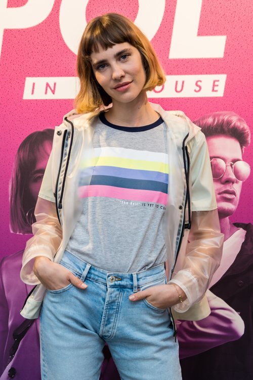 Brisa Fenoy con una melena midi en la presentación de la webserie 'Pipol in da House'