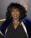 Ruby Tarner con unas sombras negras en la noche estreno del musial de Tina Turner 2018