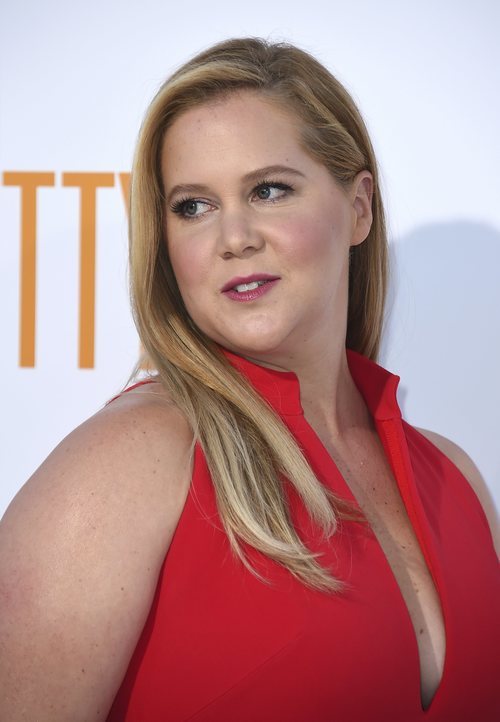 Amy Schumer con el pelo liso en la premiere de la película 'Qué guapa soy' 2018