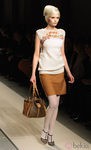 Moño italiano en el desfile de Bottega Veneta
