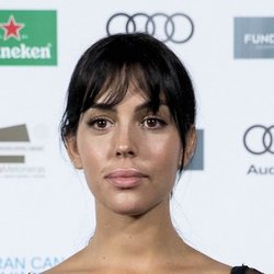 Georgina Rodríguez opta por una coleta baja en la Semana de la Moda Cálida de Gran Canaria 2018