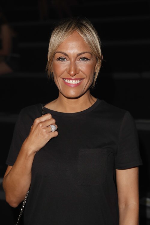 Luján Argüelles con un maquillaje veraniego en el desfile de Duyos en la MBFW 2018