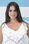 Elena Furiase con el cabello suelto en la presentación de Font Vella en Madrid 2018