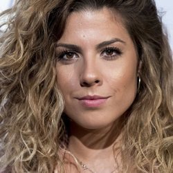 Miriam Rodríguez con el cabello ondulado en el concierto de Pablo López 2018