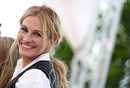 Julia Roberts, con una coleta durante el Festival de Cannes de 2016