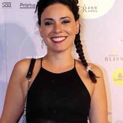 Ana Arias con el cabello trenzado en el concierto de Steve Tyler 2018