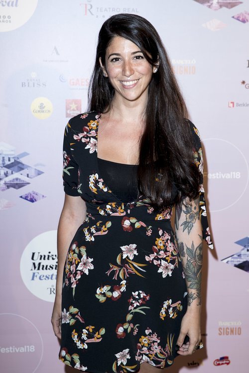 Bely Basarte con una larga melena en el Universal Music Festival 2018
