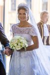 Magdalena de Suecia, en el día de su boda