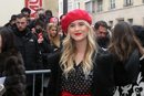 Valentina Ferragni apuesta por un look parisino en la Paris Fashion Week 2018